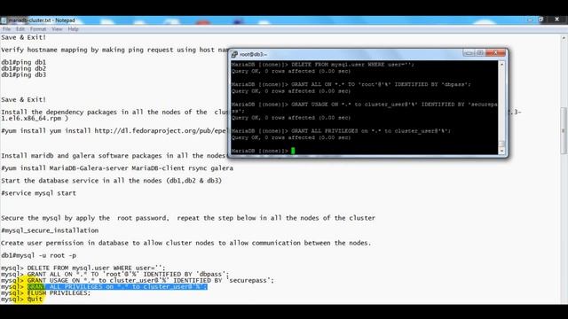 MariaDB Galera Cluster - Installation & Configuration смотреть онлайн