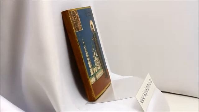 Купить редкие старинные иконы? Икона старинная преподобный Феодосий Тотемский. DR0355 смотреть онлайн