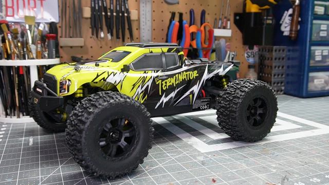 TEAR UP THE DIRT - Rlaarlo Omni-Terminator Brushless Monster Truck