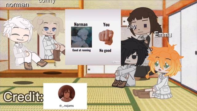 TPN(the promised neverland) reacts to Norman and some other things (read desc)gacha смотреть онлайн