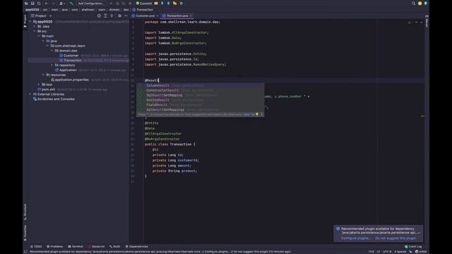 Spring Boot: JOIN 2 TABLE MENGGUNAKAN RESULT SET MAPPING NATIVE QUERY смотреть онлайн