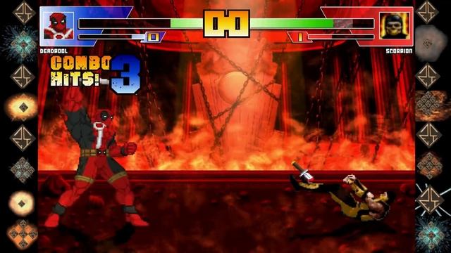 Deadpool ( Marvel Comics ) vs Scorpion ( Mortal Kombat ) - Ultimate Mugen Fight2015 смотреть онлайн