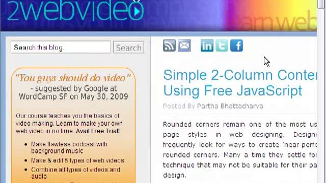 2-Column Content With Rounded Corners, Same Height смотреть онлайн