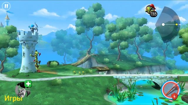 Tiny archer - Крошечный лучник новая игра на канале #ИГРЫ смотреть онлайн