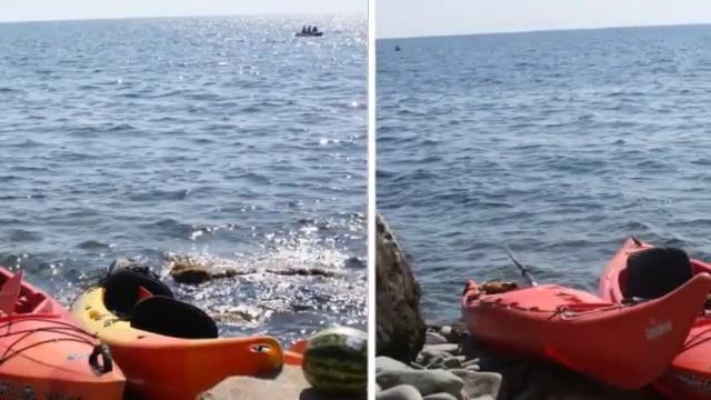 АЮДАГ 2011.SEA KAYAKING CRIMEA смотреть онлайн