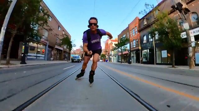 The PowerDrop *NEW Inline Skating Move! смотреть онлайн