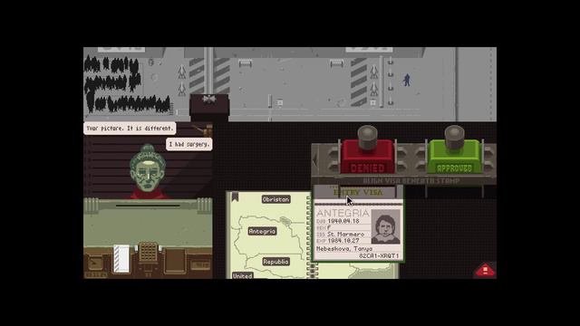 Papers, Please - Day 2 (Inspect Mode) смотреть онлайн