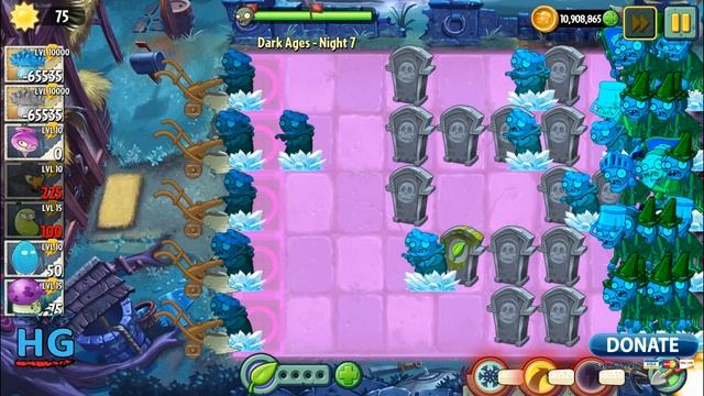 Plants vs Zombies 2 Ice-shroom Upgraded to Level 10000 PvZ2 смотреть онлайн