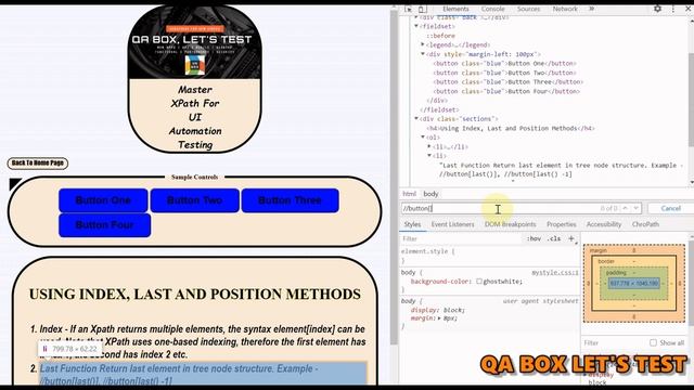 #7 Find Elements Using Index and XPath last and position functions смотреть онлайн