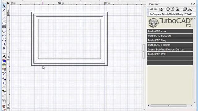 Урок TurboCAD №8 Использование инструментов Мультилиния смотреть онлайн