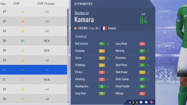 FIFA 19 | Boubacar Kamara | Growth Test смотреть онлайн