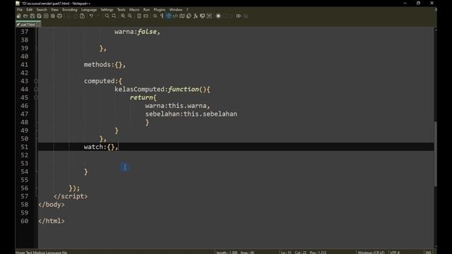 vue js tutorial class style binding part 6 смотреть онлайн
