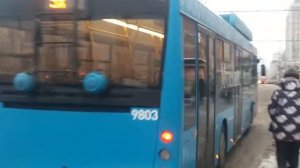 СВАРЗ-МАЗ 9803 На Комсомольской площади