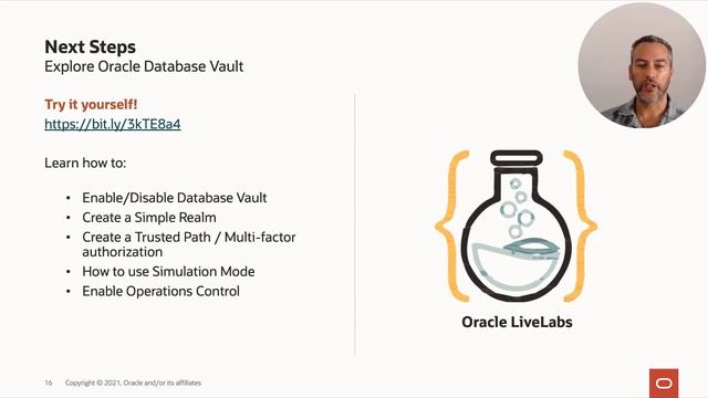 Reduce Risk from Malicious Users with Oracle Database Vault смотреть онлайн