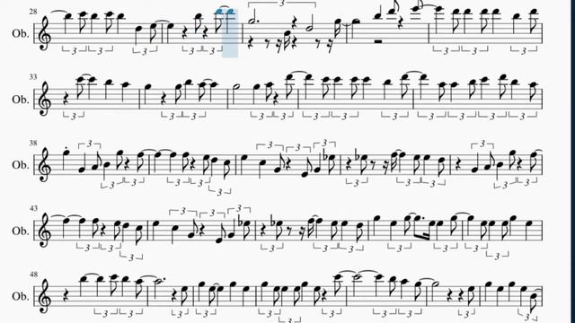 Oboe Sheet Music: How to play You'll Be Back (Hamilton Sax Cover) by Smooth Jazz All Star смотреть онлайн