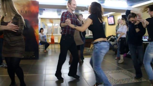 Олеся Рубанкова и Андрей Пилатов _ сальса смотреть онлайн