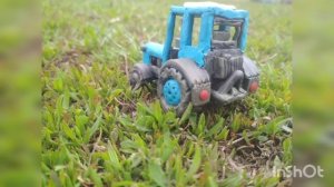 мтз-50 из пластилина|переделал старую модель