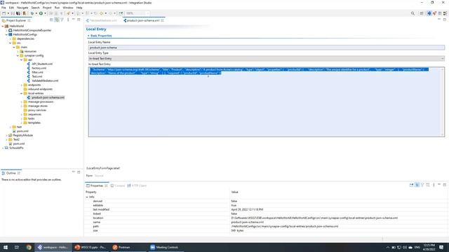 016 - WSO2 EI - Validate Mediator смотреть онлайн
