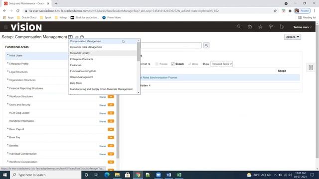 What are the basic setups of Oracle cloud? - R13 version смотреть онлайн