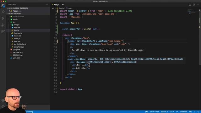 How to target elements using React useRef смотреть онлайн