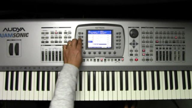 AjamSonic.com - 60s ROCK BEAT on KETRON AUDYA AJAMSONIC music workstation. смотреть онлайн