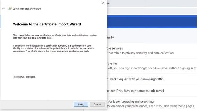How to Import a Root Certificate into Trusted Authorities section of Google Chrome смотреть онлайн