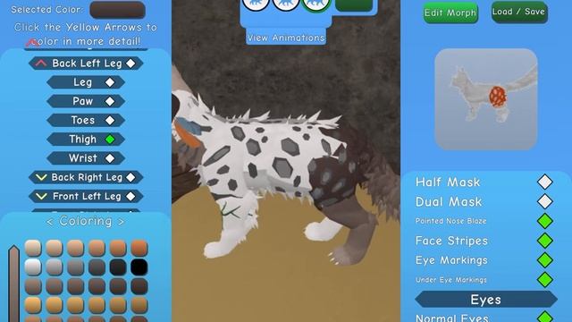 How to make a wolf oc in Warrior Cats;Ultimate Edition on Roblox! смотреть онлайн