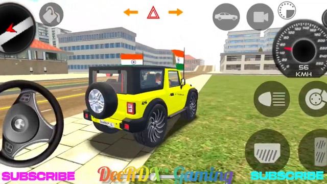 dollar song sidhu moosewala real Indian new model THAR? Indian Car Simulator 3d gameplay video #tha смотреть онлайн