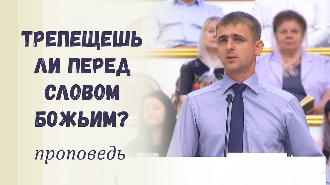 Трепещешь ли перед Словом Божьим? / Проповедь смотреть онлайн