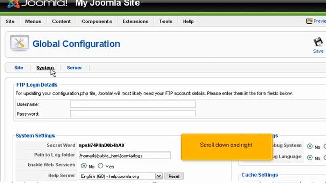 joomla session смотреть онлайн