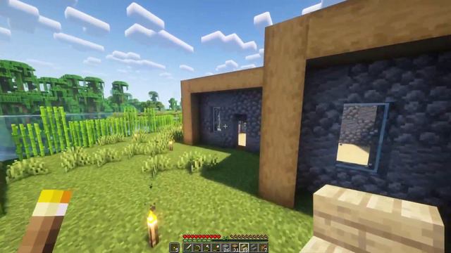 Building A Started House | Minecraft Relaxing Longplay (No Commentary) | Hard 1.20.1 (#1)