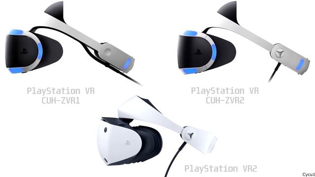 PlayStation VR2 Vs PlayStation VR Visual Design Comparison / PSVR2 Vs PSVR Look Comparison