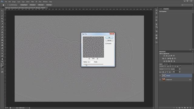 High Pass Sharpening in Photoshop смотреть онлайн
