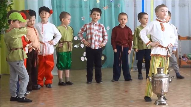 супер идея! песня "Русский самовар". в детском саду. интересная постановка песни. смотреть онлайн