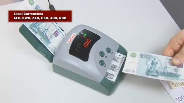 DoCash 400 Series Automatic Currency Detectors