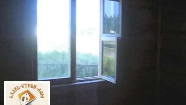 Дом 8,5х9,5м из профилированного бруса 150х150 - компания Славь Строй Дом смотреть онлайн