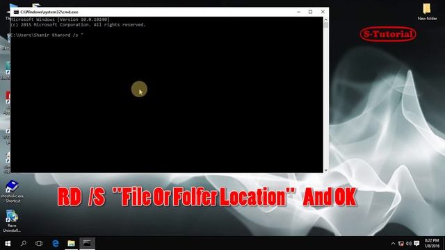 Delete File Or Folder Using CMD(Command Prompt) смотреть онлайн