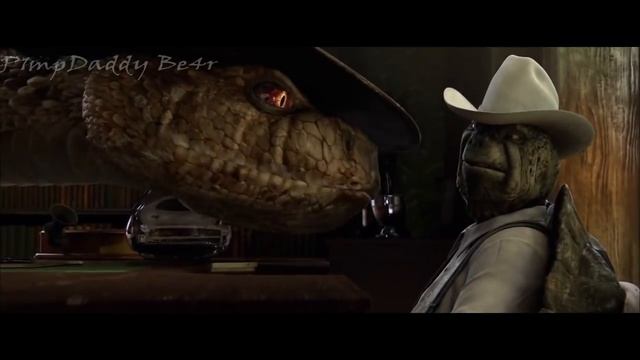 Rango - All Rattlesnake Jake Scenes