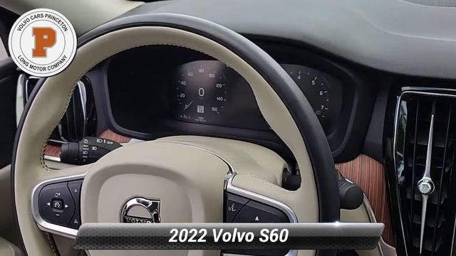 Certified 2022 Volvo S60 Momentum, Lawrenceville, NJ SP0913 смотреть онлайн