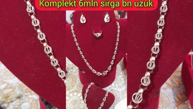 Комплект Тилла Цепочкалар Арзон Нархларда.Урганч тилла дукони.Tilla Sepochka Narxlari.songi Narxlar