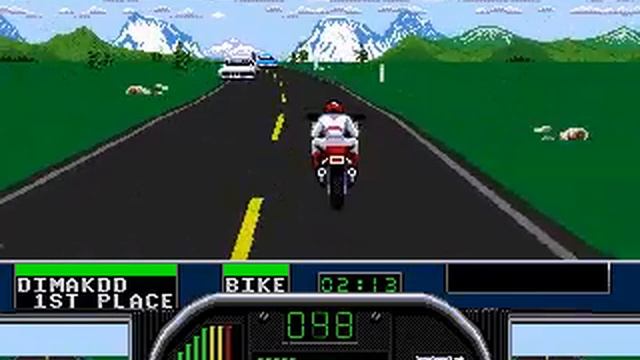 Road Rash 2. Walkthrough. Part 27/31 (Level 6-Alaska) смотреть онлайн