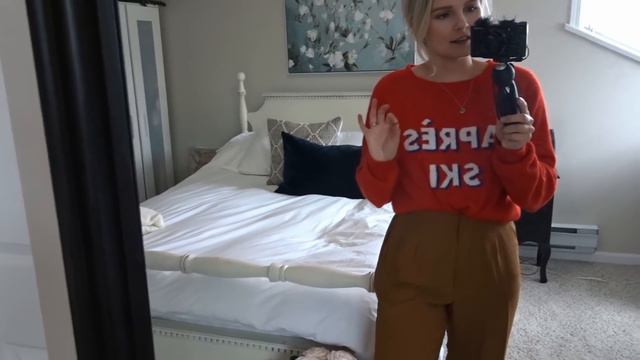 HUGE THRIFT HAUL (+ try on) + HOW I STYLE THEM | ANDREA CLARE IN VANCOUVER смотреть онлайн