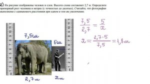 ВПР 6 класс Задание 5  Оценка размеров реальных объектов