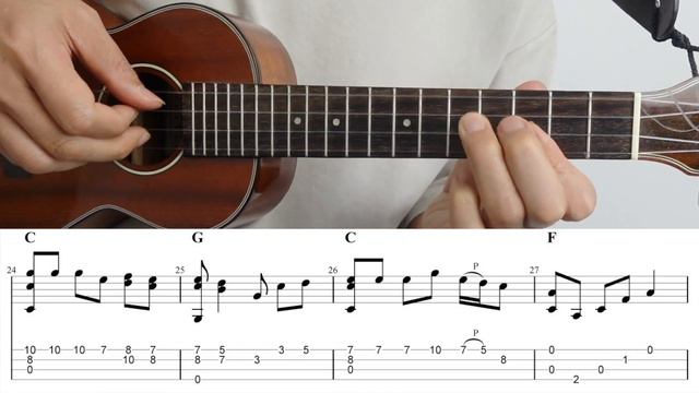 Caledonia (Dougie MacLean) [Ukulele Fingerstyle] Play-Along with TABs *PDF available смотреть онлайн