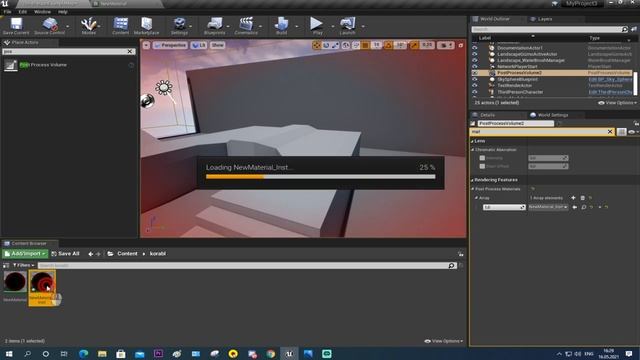 Ue4 индикаторы получения различных видов урона и эффектов , моргание глаз в хорроре. Unreal Engine