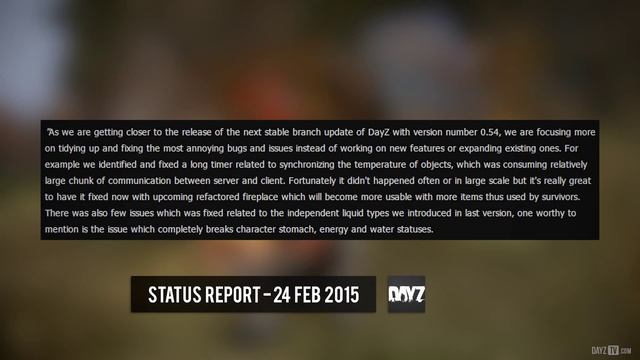 #DayZ ~ Status Report Highlight 24 FEB 2015 смотреть онлайн