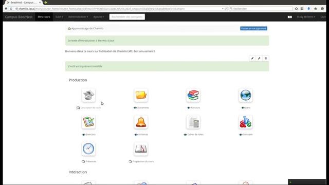 Introduction à la création de cours sur la plateforme Chamilo LMS (version en français) - смотреть онлайн