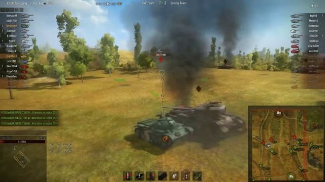 WoT Tips - Random Match #40 - 59-16 Having A Great Spotting Game смотреть онлайн