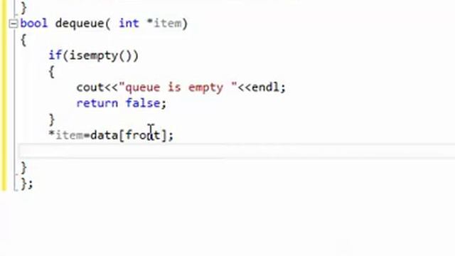 dequeue function in queue remove element from queue смотреть онлайн