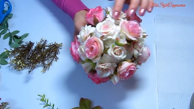 Мастер-класс Шар из цветов / Идеи декора / Сделай сам / DIY смотреть онлайн